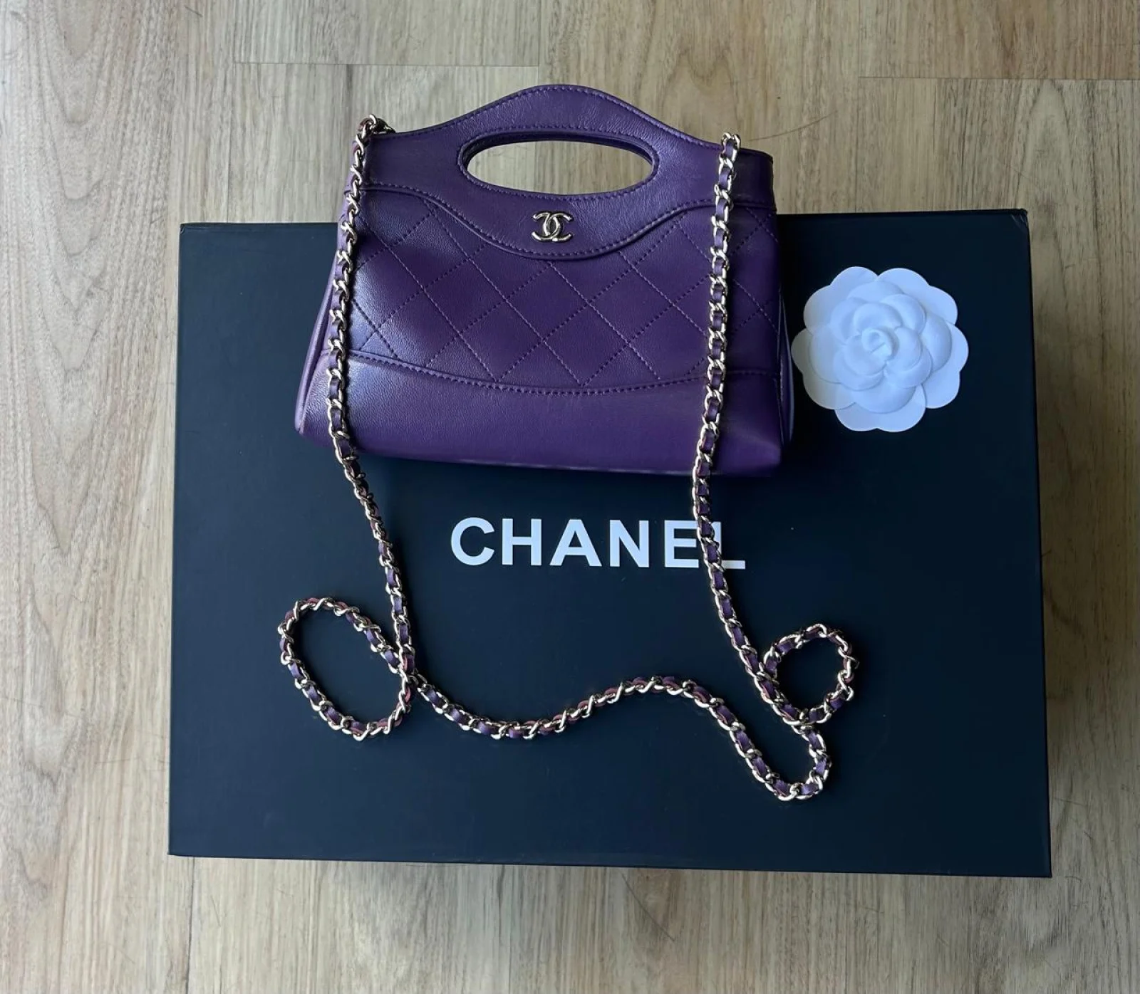 Bolso Cadena Morado