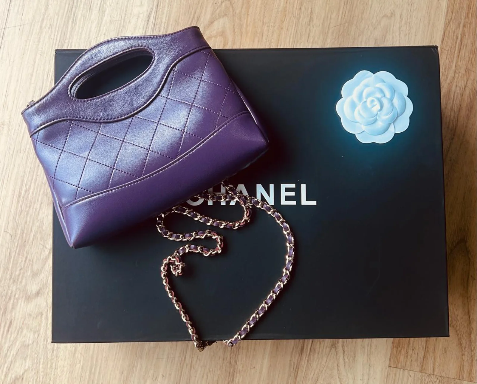 Bolso Cadena Morado — foto 2