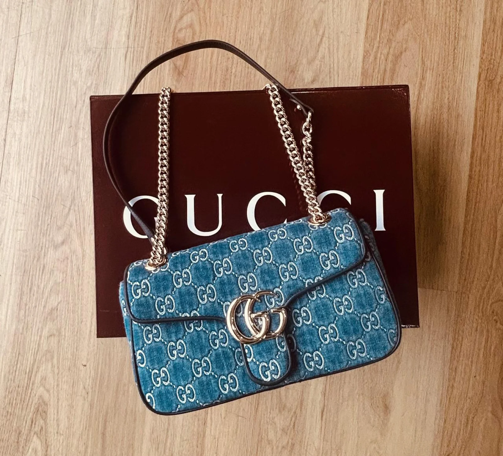Bolso GG Denim